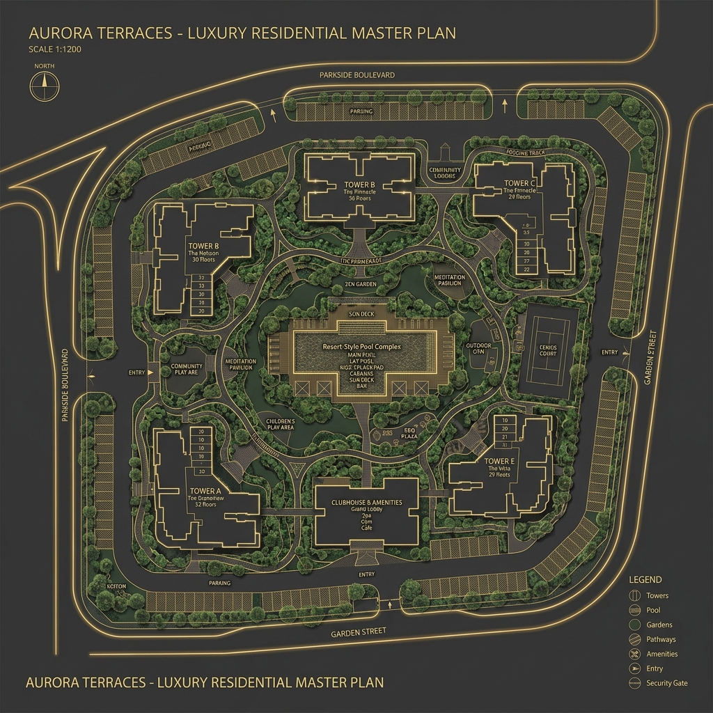 Master Site Plan Layout