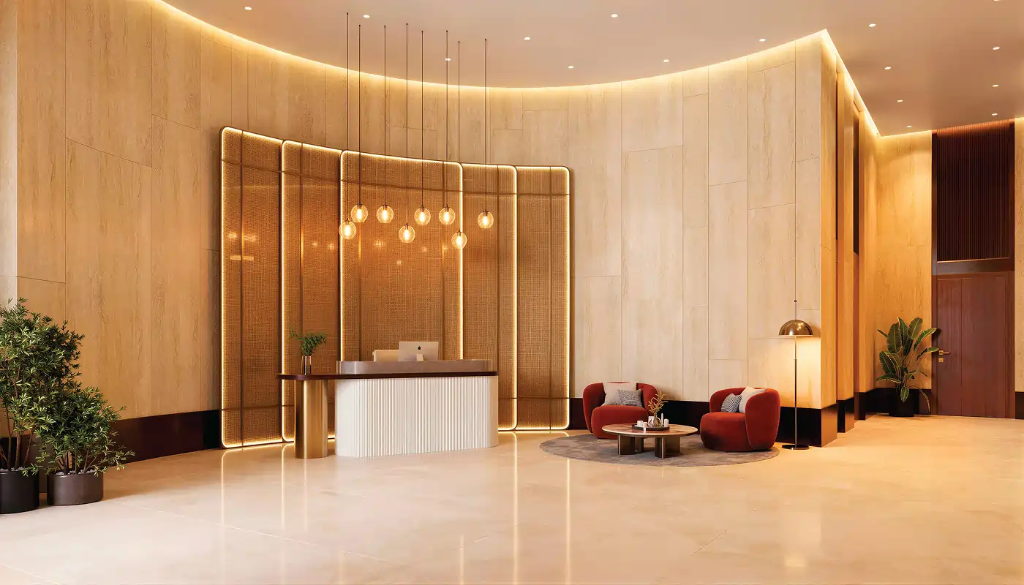 Lobby Concierge Reception Desk