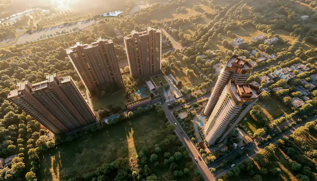 Eldeco Terra & Sol Luxury Exterior Render
