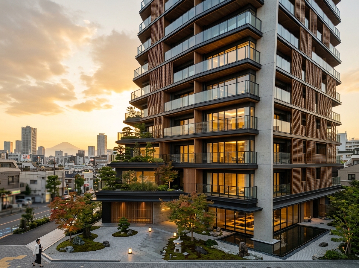 Japanese Architecture Facade Design